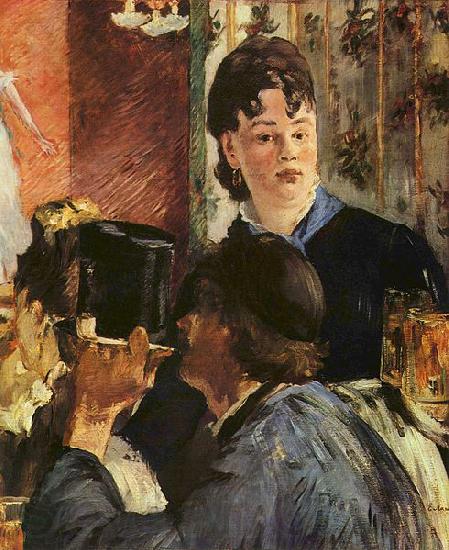 Edouard Manet La serveuse de bocks Norge oil painting art